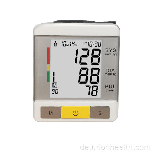 BP -Blutdruckmonitor des Krankenhauses im Krankenhaus Elektronisch Handgelenk BP